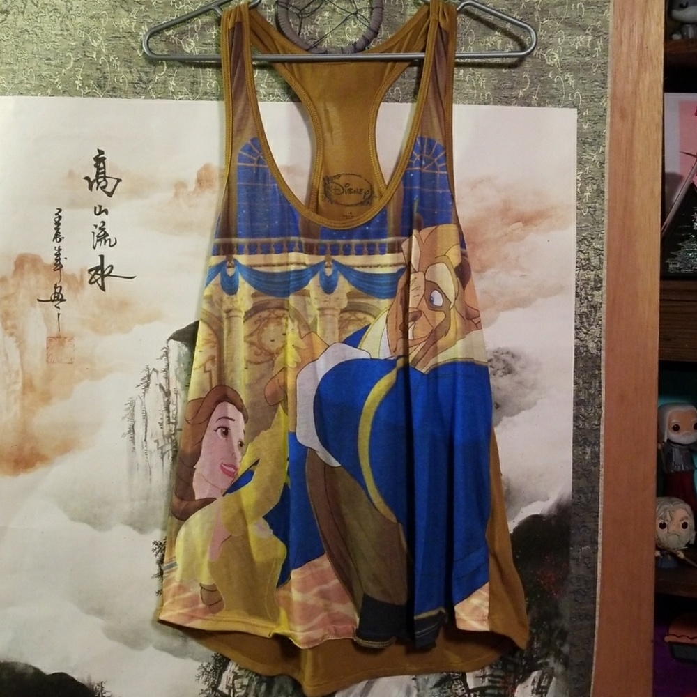 Beauty and the Beast Disney Tank Top